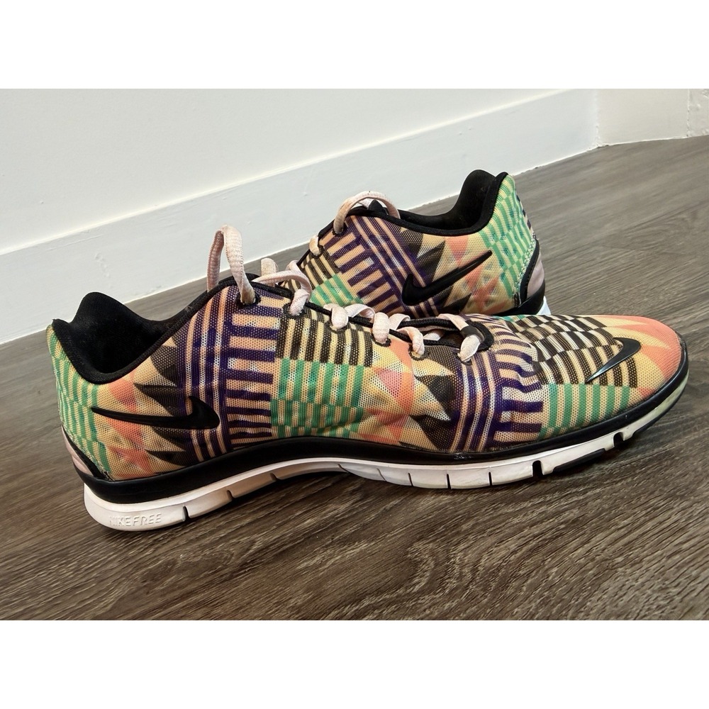 Nike Free Train 3 Training Shoes Men's Size 9 Multicolor Geometric Print - Picture 6 of 9